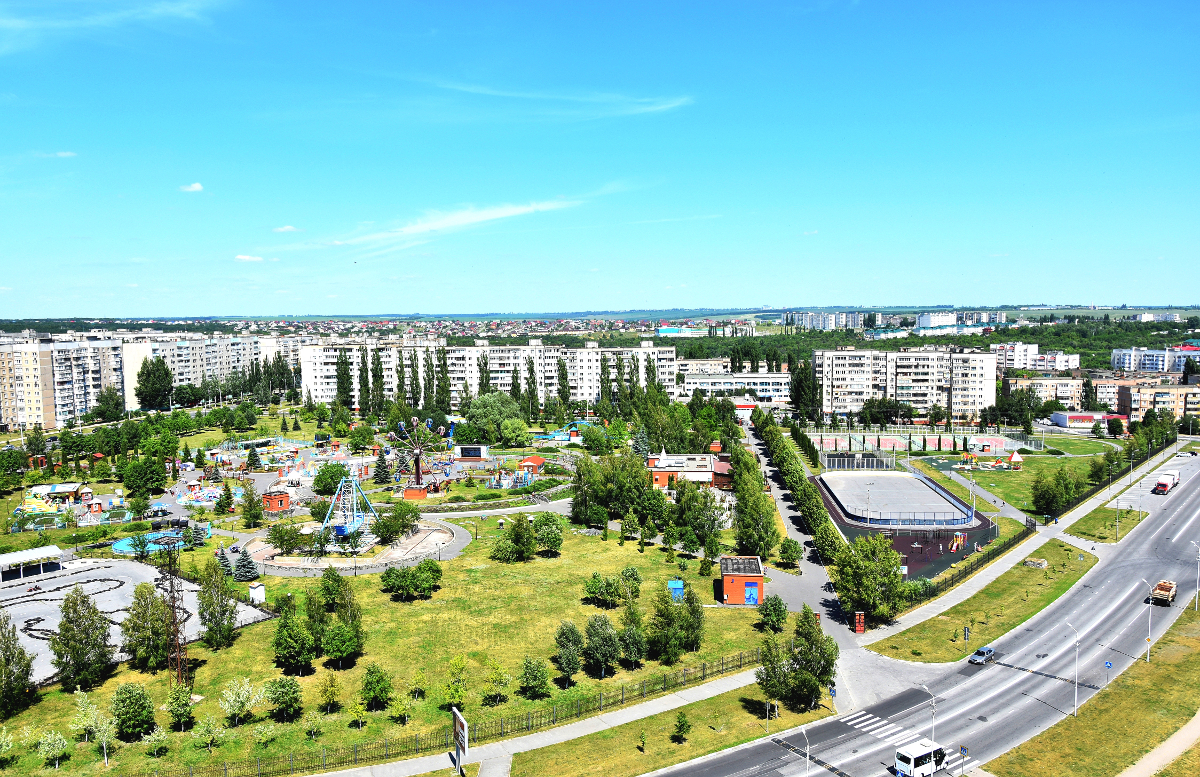 Красивое фото города Губкин